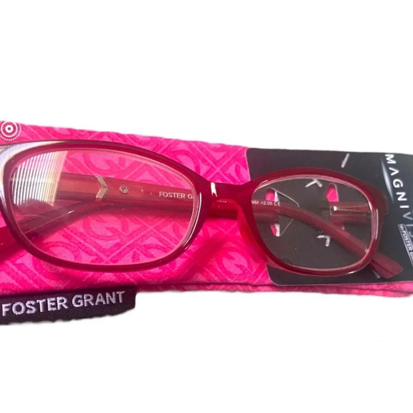 NWT Foster Grant Magnavision Women’s Reading Reader Glasses with Case +2.00 - Picture 7 of 7